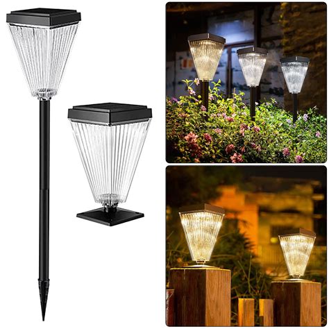 Solar Ground Plug-in Lamp, Villa Landscapes Solar Lamp, Outdoor Solar ...