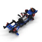 Buy Metal Servo Mounts Skid Plate Crossmember Rear Bumper Mount for 1/ ...