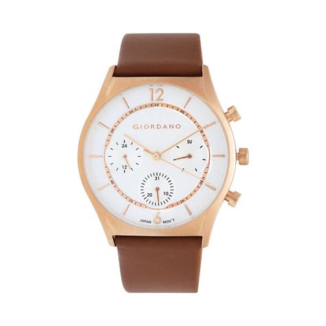 Giordano Multi Function Silver Dial Men's Watch : Amazon.in: Fashion