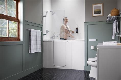 Walk-In Tub Shower Unit 的图像结果