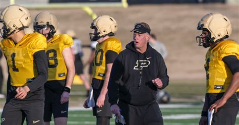 GoldandBlack.com: Purdue football spring break depth charts - On3