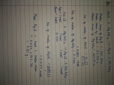 What weight of agcl will be precipitated when a solution containing 4 ...