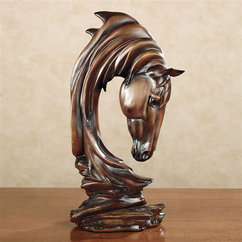 Horse Solitude Table Sculpture