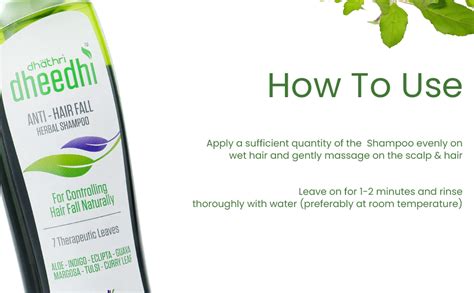 Buy Dhathri Dheedhi Anti Hairfall Shampoo – 400 ml | Herbal Ayurvedic ...