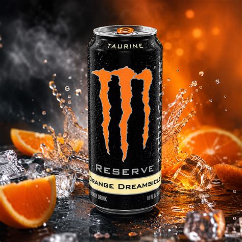 Monster Energy Drink Orange Dreamsicle 500 ml (UK) ( pack of 2 ) – Blue ...