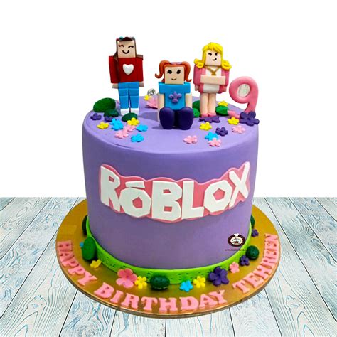 Roblox purple cake