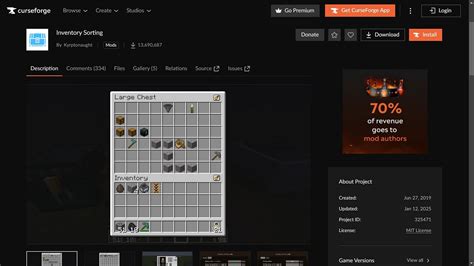 Image result for Minecraft Java Inventory Editor Mod
