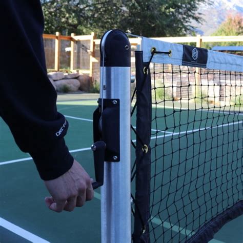 Surface Mount Pickleball Posts & Net Systems - DominatorHoop