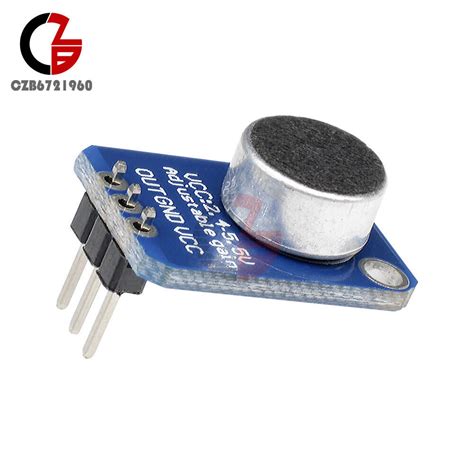 GY-MAX4466 Electret Microphone Amplifier Adjustable | Ubuy India