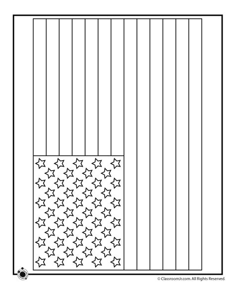 Free Printable American Flag Worksheets - Printable Word Searches