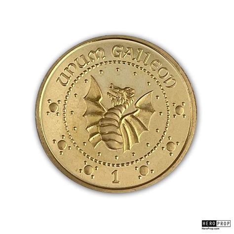 Harry Potter Franchise - Gold Galleon Prop Replica