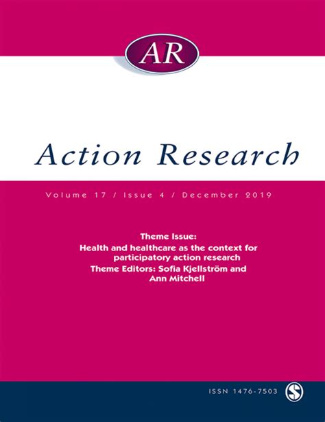 Subscribe now to Action Research Journal - SAGE Publications