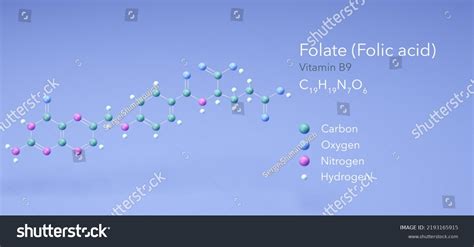 Image result for Folate Molecular Formula