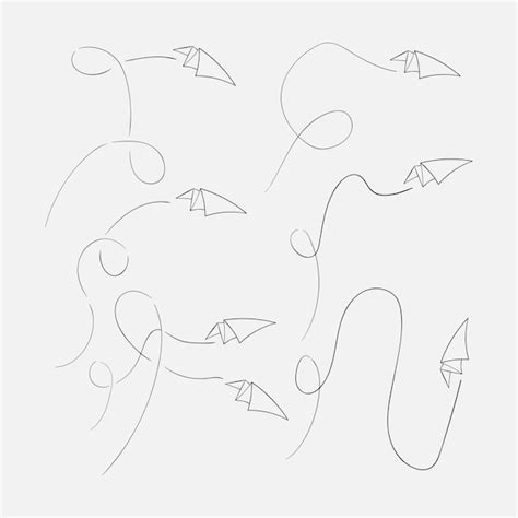 Ustawić linię ołówek narysować strzałkę papier samolot nawigacja ikona ...