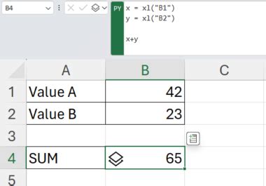 Python Function in Excel 的图像结果