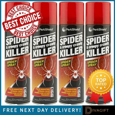 200ML SPIDER KILLER SPRAY CREEPY CRAWLY PEST CONTROL INSECT BUG ...