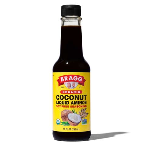 Bragg Organic Coconut Liquid Aminos Soy-Free Seasoning 10 fl oz Non-GMO ...