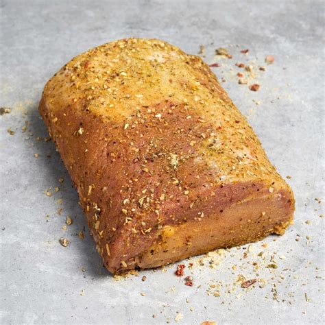 Onion, Garlic, & Bell Pepper Seasoned Pork Loin