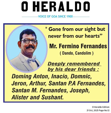 21-10-2025_012 - O Herald 21-10-2025 - oHeraldo: Daily News paper ...