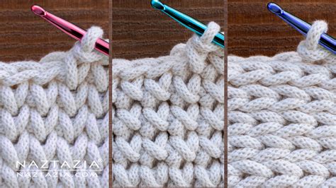 Single Stitch Crochet Single Crochet Variations Naztazia