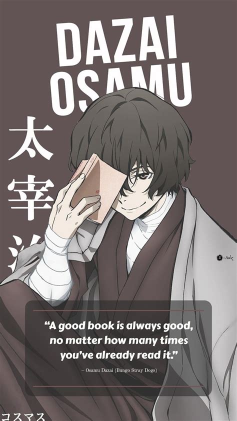 Quote by Osamu Dazai ( Bungo Stray Dogs ) in 2025 | Bungo stray dogs ...