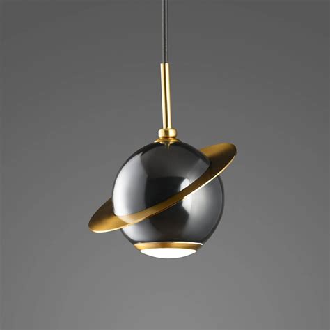 TOUR DE JET BLACK PENDANT LIGHT | Belacasa Lighting