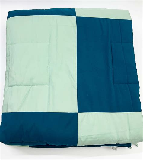 Patchwork (Mint Green - blue) - Comforter – HOMINEST