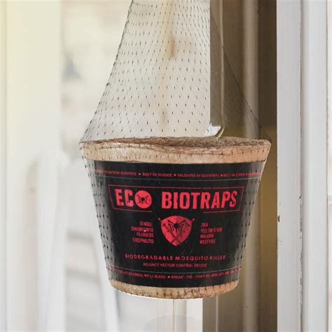 Eco BioTraps Mosquito Killer, Biodegradable Mosquito Trap That Breaks ...