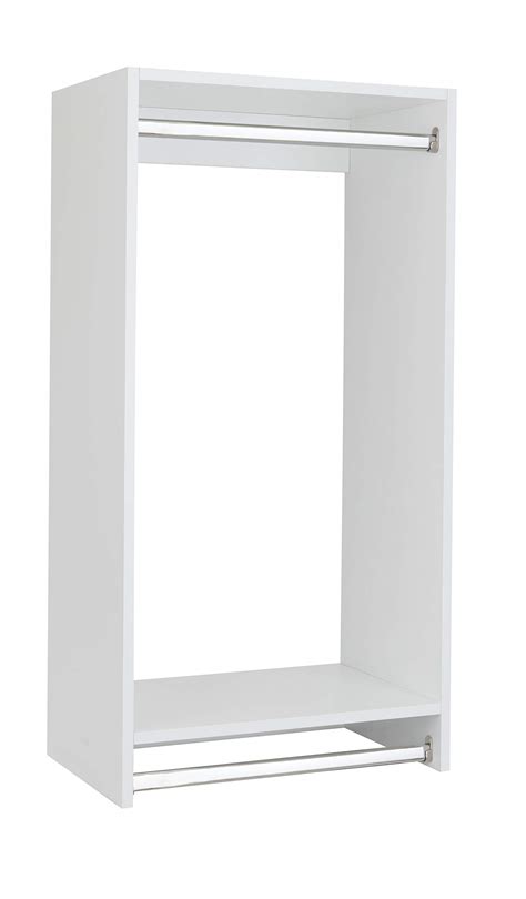 Buy Double Hanging Closet Unit - Modular Closet System For Hanging ...