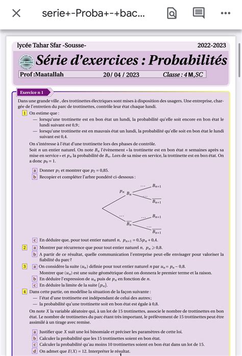 Image result for Comment Inserer La Formule De Probabilite Dans Execel