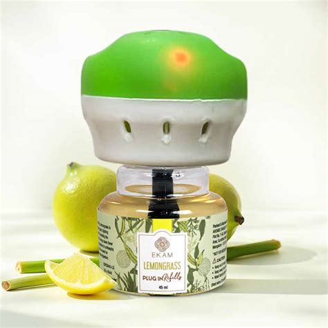 Lemongrass Scented Plug In Air Freshener Kit – EKAM