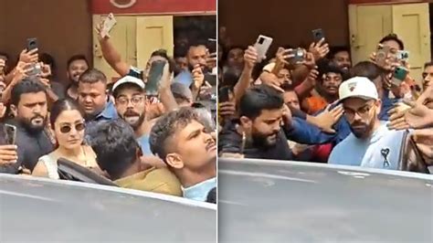 Virat Kohli Gets Angry At Fan Trying To Break Security For A Pic With ...