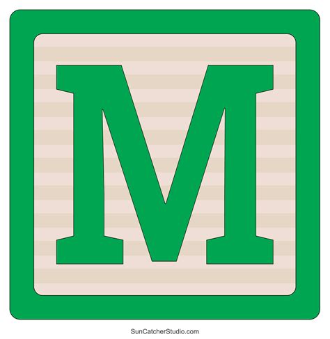 Baby Blocks Alphabet (Free Printable Letters & Numbers) – Free ...