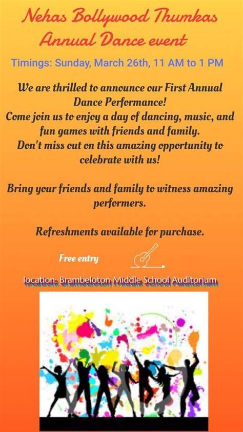 Nehas Bollywood Thumkas Annual Performance, Brambleton Middle School ...