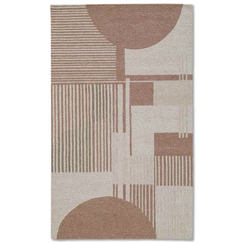 Block Hand Tufted Woollen And Cotton Rug – Obeetee Carpets India