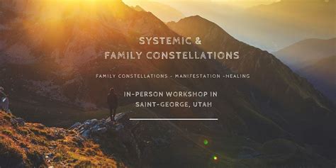 Systemic & Family Constellations In-person Workshop, Pioneer Road ...