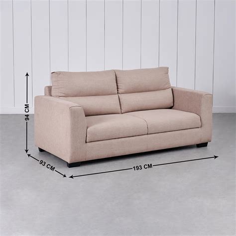 Buy Ellora Fabric 3+2+1 Seater Sofa Set - Beige from Home Centre at ...
