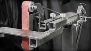 Flat platen for the BIG belt grinder