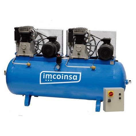 Piston compressor - TANDEM series - IMCOINSA - air / electric / stationary