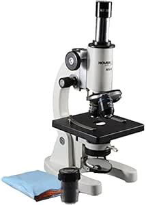HOVERLABS Student Compound Microscope, Upto 675X Magnification, 10X,15X ...
