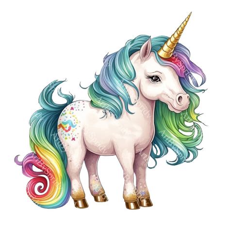 Rainbow Unicorn PNG Clipart, Transparent Kids Clip Art Cartoon ...