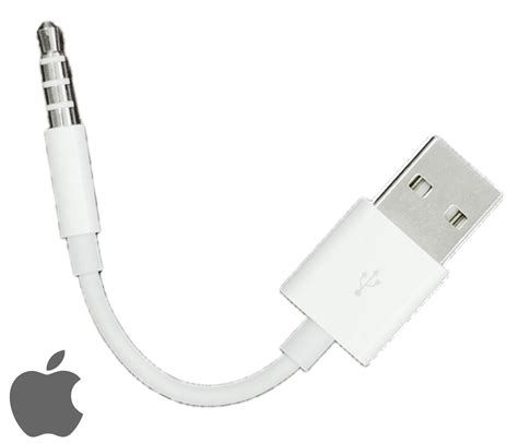 Genuine Apple USB Charge Sync Cable for iPod Shuffle 3rd 4th Generatio ...