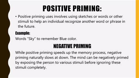 Memory and Types - Psychology | PPTX