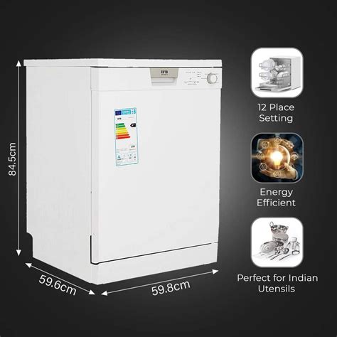 IFB Neptune FX Free Standing 12 Place Settings with Germ-Free Hygienic ...