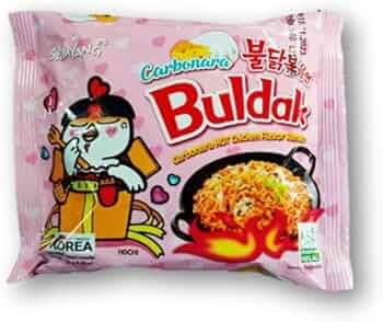 Samyang Buldak Carbonara Hot Chicken Flavor Ramen Noodles 130g Unique ...