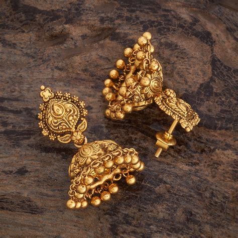 Silver Temple Earring 174356