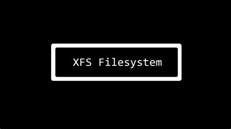 XFS File System 的图像结果