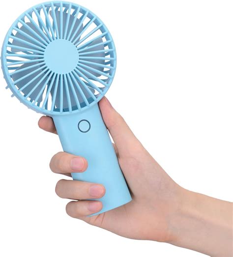 Mini Portable Handheld Fan with 4400 mAh Rechargeable Battery, 3 Speeds ...