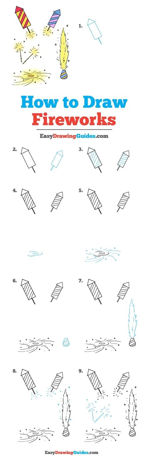 Image result for How to Draw a Firework