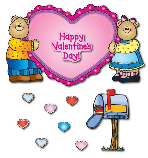 Carson Dellosa D.J. Inkers Here's My Heart Bears Bulletin Board Set ...